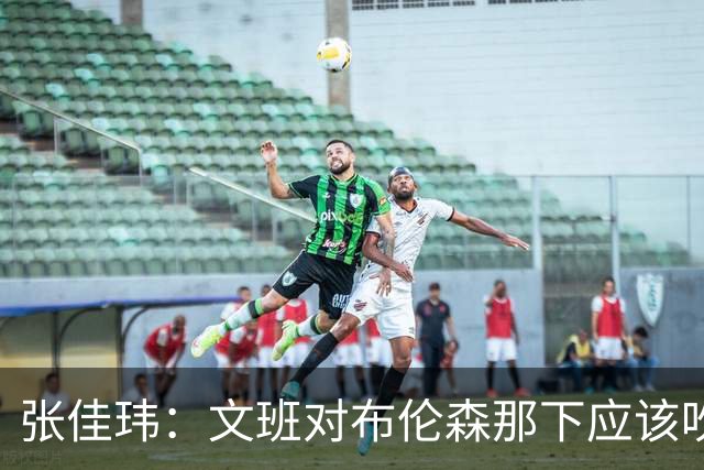 张佳玮：文班对布伦森那下应该吹恶犯 这意味着如果有G6他没法打